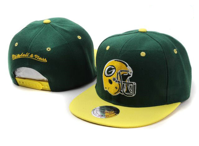 NFL Green Bay Packers M&N Snapback Hat NU05